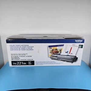 NIB Brother Color Toner TN-221 BK